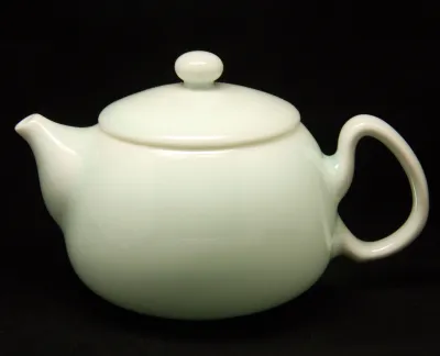 Bluish-Green Teapot