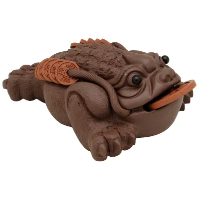 Třínohá žába hojnosti velká barevná