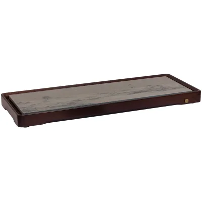 Moře bambus-kámen krajina