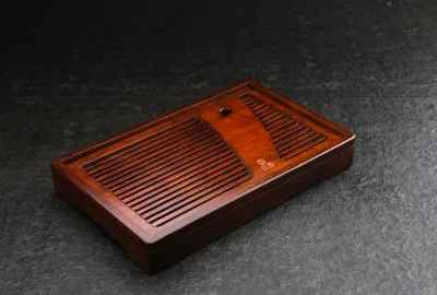 Tea Tray Grid Dark