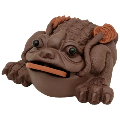 Třínohá žába hojnosti velká barevná