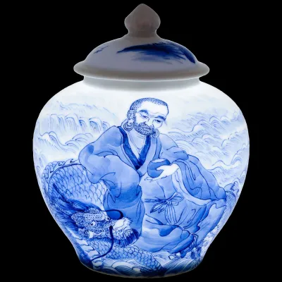 Dóza Arhat s drakem na vlnách