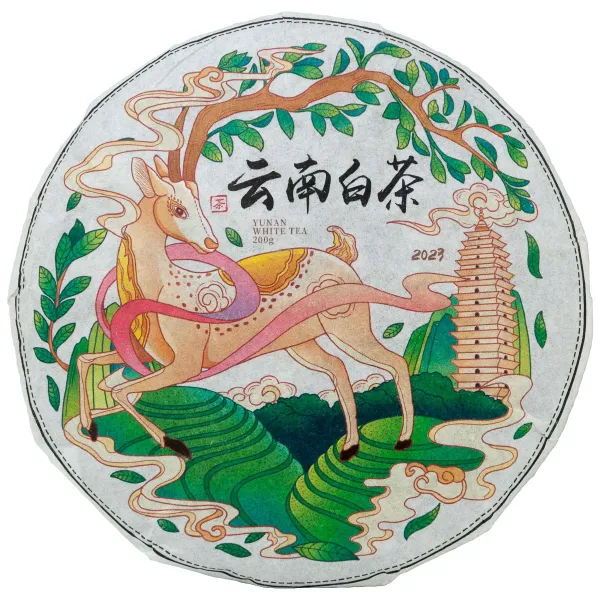 Produkt Yunnan Bai Cha 2023 Orijin Bing Cha 200g Obrázek